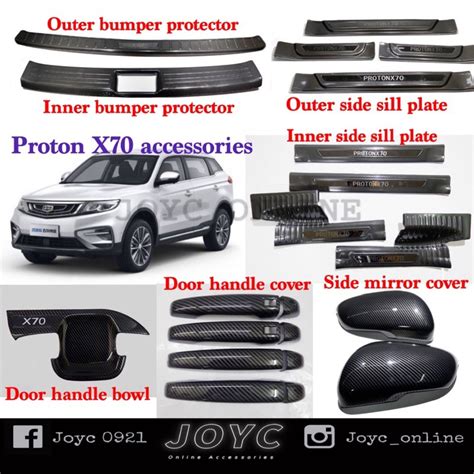 CARBON FIBRE PROTON X70 ACCESSORIES | Shopee Malaysia