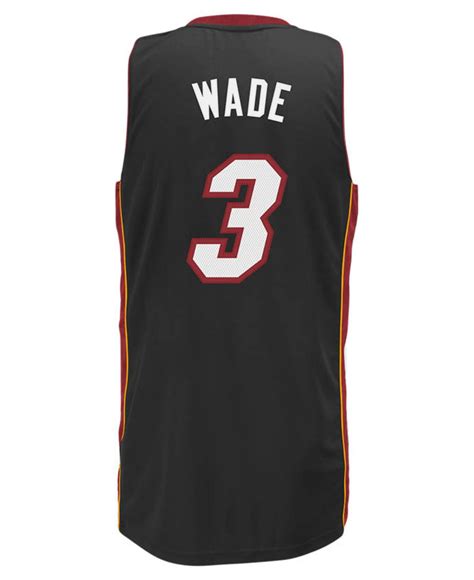 Lyst - Adidas Originals Men's Dwyane Wade Miami Heat Swingman Jersey in ...