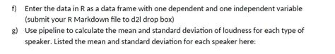 Solved An experiment is designed to determine how speaker | Chegg.com