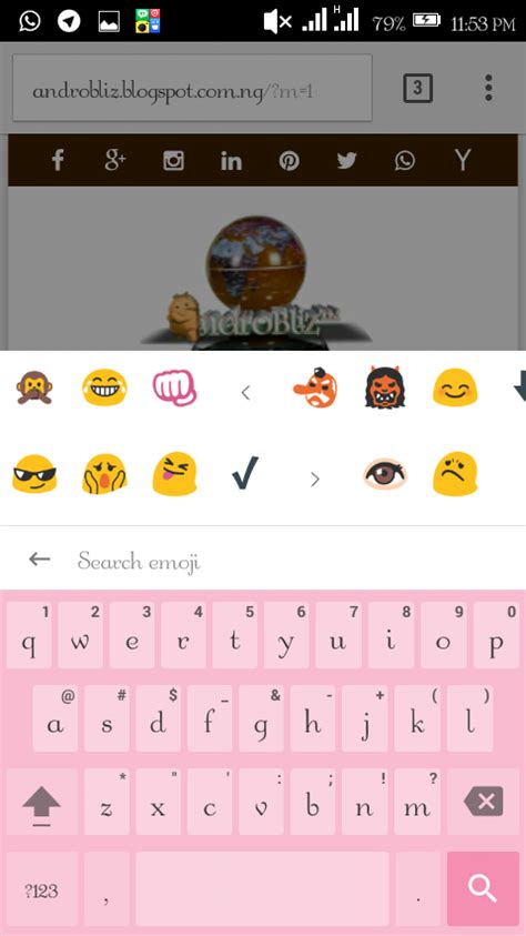 Looking for best Keyboard for your Device with good graphics Emoji (Emoticon) ~ Custom Droid Rom