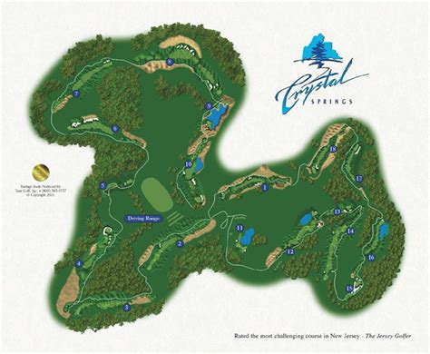 Crystal Springs Golf Club, Hardyston, New Jersey - Golf course information and reviews.