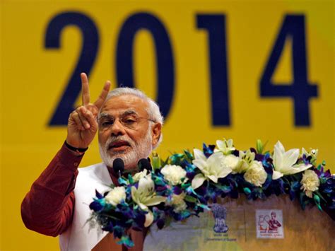 India's Opposition PM Candidate Narendra Modi Boosts Equities