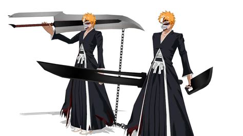 [MMD Preview] Bleach - True Zangetsu by makaihana975 on DeviantArt