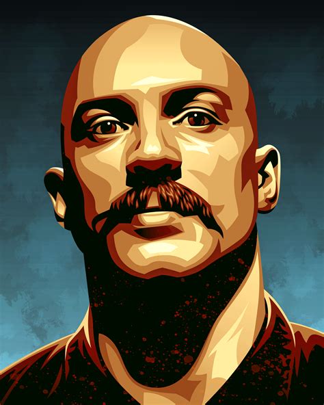 Tom Hardy as Charles Bronson : r/vectorart