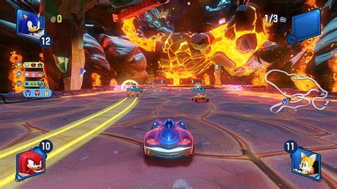 Team Sonic Racing introduces Hidden Volcano track