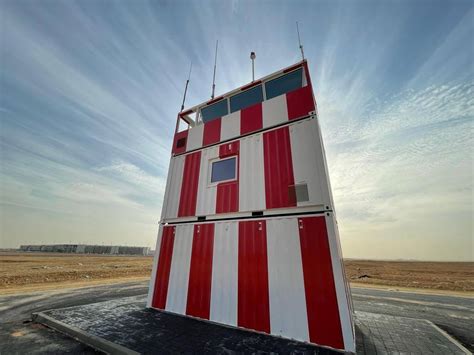 Container and Frame Mounted Modular ATC Tower - Mobile ATC