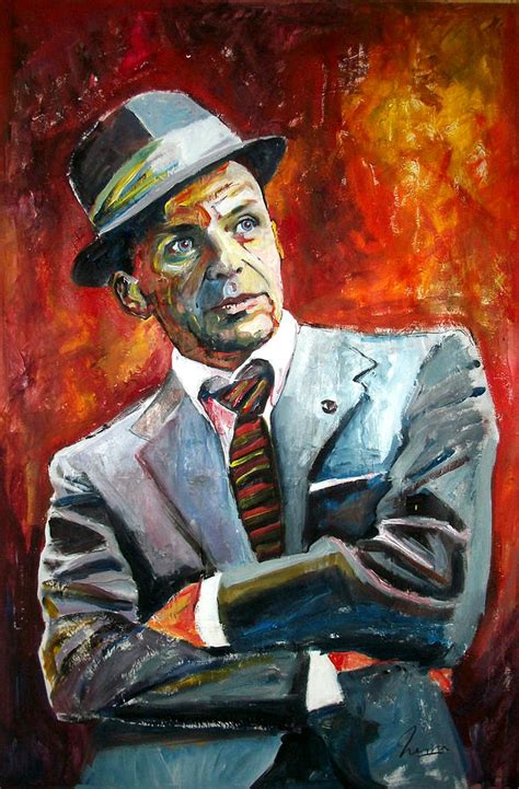 Frank Sinatra - Capitol Painting by Marcelo Neira - Pixels