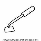 Hoe Coloring Pages Coloring sketch template