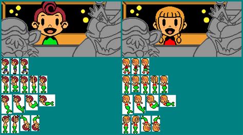 The Spriters Resource - Full Sheet View - WarioWare, Inc.: Mega ...