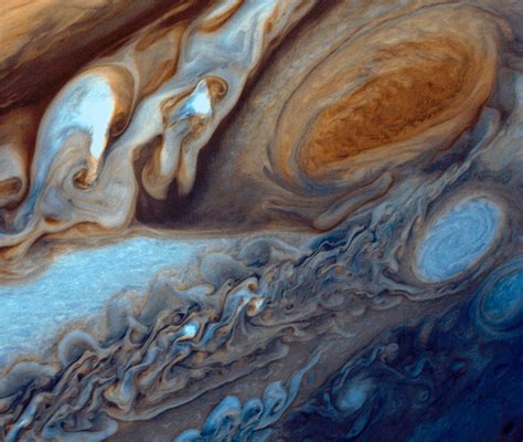 Devourer of Storms: Jupiter’s Great Red Spot Feeds on Smaller Storms