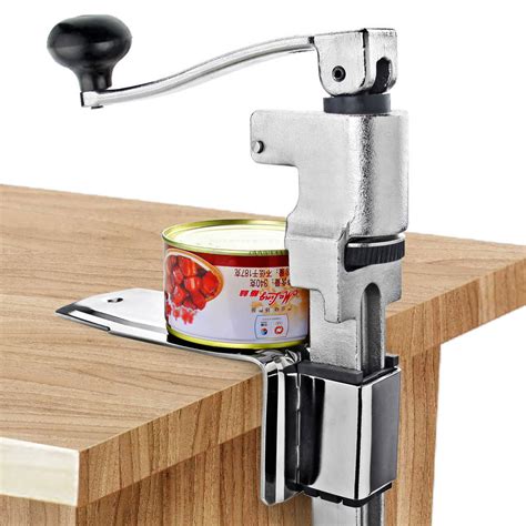 Restaurant Desk Style Can Opener Industrial Table Mount Manual Commercial Bottle Tin Opener Jar ...