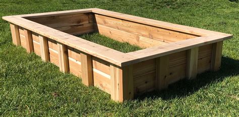 Raised Planter Box Build Plans Cedar PDF Plans | Etsy