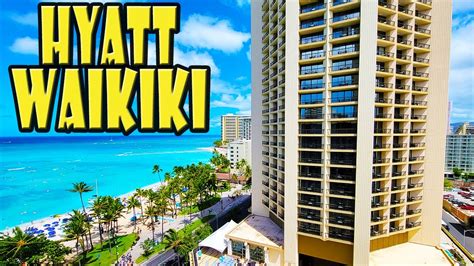 Hyatt Regency Waikiki Hawaii DETAILED Hotel Review - YouTube