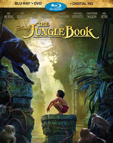 Best Buy: The Jungle Book [Includes Digital Copy] [Blu-ray/DVD] [2016]