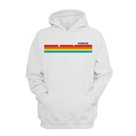 Human Rainbow Hoodies Unisex Size S M XL 2XL 3XL - marketshirt.com