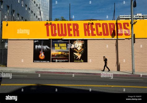 Tower Records sign returns to the Sunset Strip for opening of ...