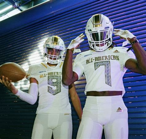 2020 All-American Bowl Uniforms — UNISWAG | Football helmets, Adidas ...