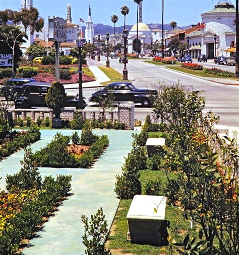 Westwood Blvd, Westwood, Los Angeles, California, circa 1940s