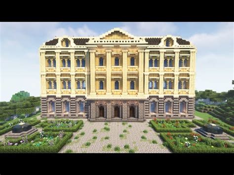 Minecraft | Neoclassical Palace | Minecraft Tutorial - YouTube