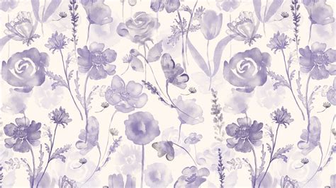 Flower computer wallpaper, floral purple graphic | free image by ...