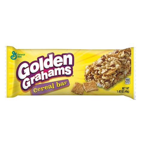 General Mills Golden Grahams Cereal Bar 1.42 Oz pack of 24 - Walmart.com