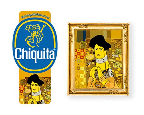 Chiquita Banana Art Stickers | Masterpieces of flavor, nutrition, and quality.