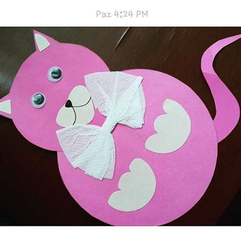 15 best Cat craft idea for kids images on Pinterest | Kindergarten center signs, Cat crafts and ...