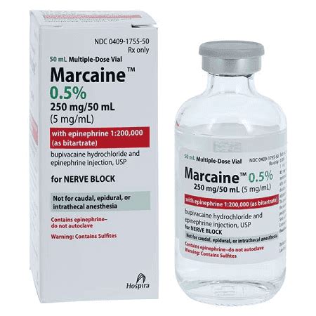 Marcaine with Epinephrine Bupivacaine HCl / Epinephrine Injection ...