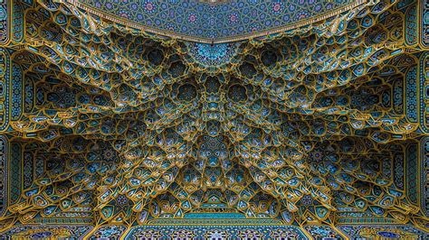 HD wallpaper: iran, architecture, symmetry, pattern, texture, art ...