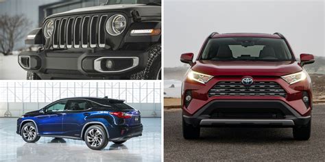 The 9 Hybrid Crossovers and SUVs You Can Buy in 2019