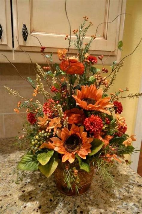 Thanksgiving Decoration Centerpiece Ideas with Flowers_26 ...