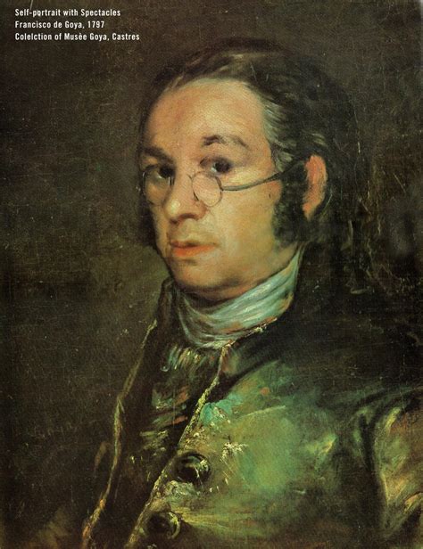 Francisco de Goya | Self-Portrait with Spectacles 1797