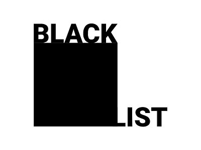 Blacklist logo by Matt Jones – Jones Studio on Dribbble