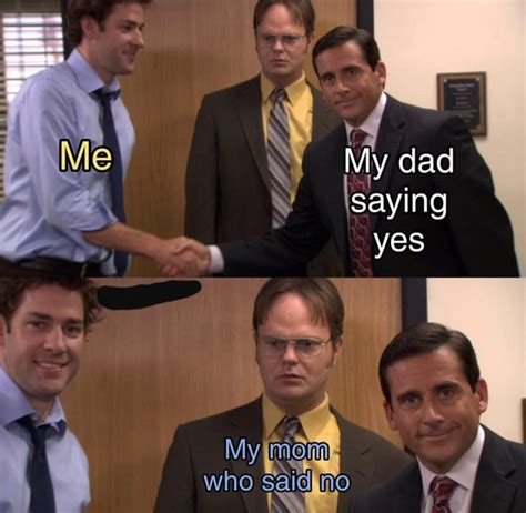 dad says yes | The Office | Know Your Meme