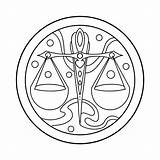 Libra Coloring Pages For Adults Zodiac Color Horoscope  sketch template