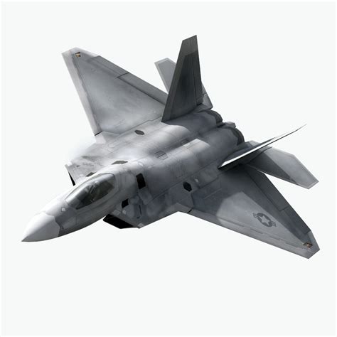 f 22 raptor 3d model