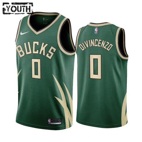 Milwaukee Bucks Trikot Donte DiVincenzo 0 2020-21 Earned Edition ...