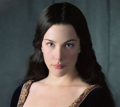 TV and movies: Liv Tyler as Arwen