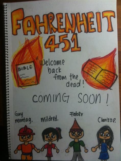 Sze Yinn's ENG1D ISU! :D: 3. Fahrenheit 451 Movie Poster!