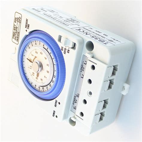 20X(TB35N 100-240V 15A Din Rail Water Heater Programmable Timer Switch Time C8V6 | eBay