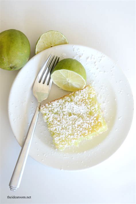 Key Lime Bars - The Idea Room