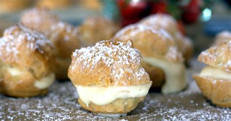 Easy Bavarian Cream Puff Recipe to Die For | Cream puff recipe, Puff ...