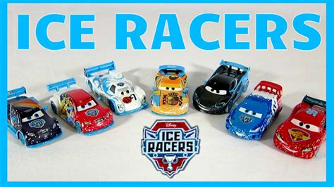 DISNEY PIXAR CARS 2 ICE RACERS DRIFTERS LIGHTNING VITALY SHU HAMILTON WORLD GRAND PRIX TOYS ...