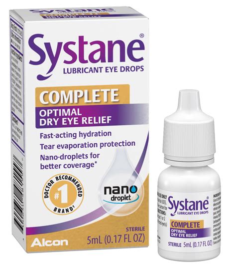 Systane Complete, Lubricant Eye Drops for Dry Eye Symptoms, 5ml - Walmart.com - Walmart.com