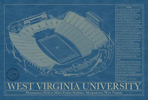 West Virginia University - Mountaineer Field at Milan Puskar - Stadium ...