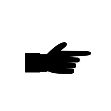 Finger Silhouette PNG And Vector Images Free Download - Pngtree