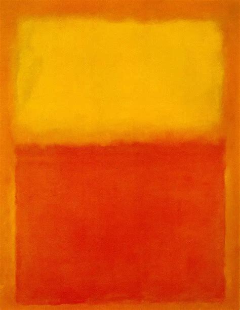 Orange, Red, Yellow, 1961 by Mark Rothko