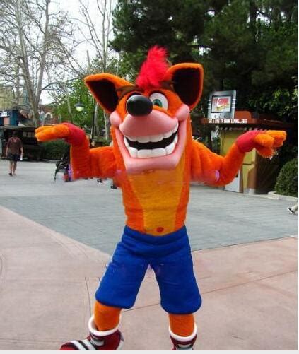 Crash Bandicoot Mask Costume