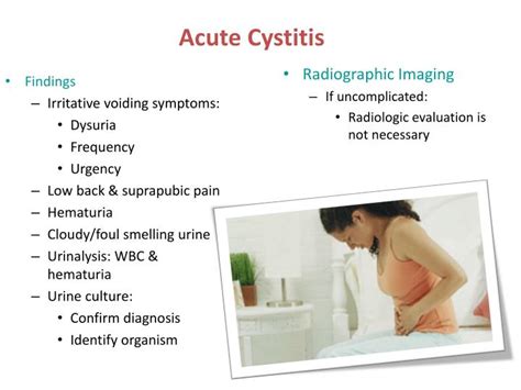 Symptoms Of Cystitis Bladder