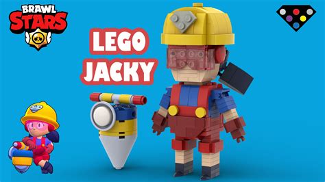 Brawl Stars Lego - New Brawler JACKY - Lego Moc